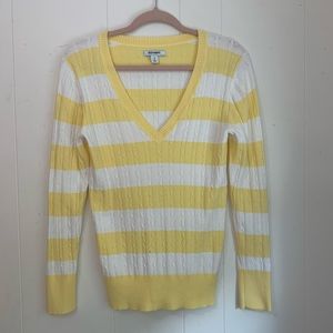 Old Navy V Neck Long Sleeved Shirt